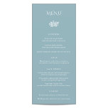 Norwich bruiloft diner menu<br><div class="desc">Dit bruiloft collectie ontwerp is een perfecte mix van elegantie en klassieke stijl. Het belangrijkste kenmerk van het ontwerp is een delicaat bloemmotief dat sierlijk in het midden van de koraalkleurige achtergrond zit.</div>