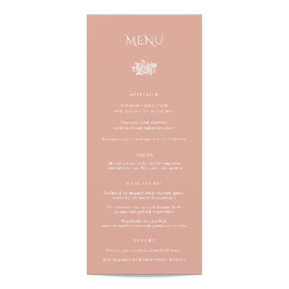 Norwich bruiloft diner menu
