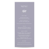 Norwich bruiloft diner menu