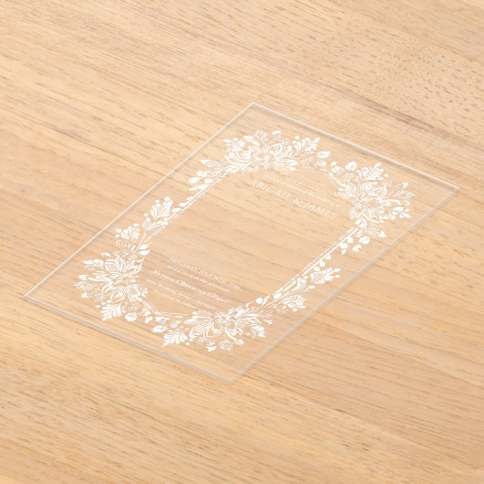 Norwich bruiloft uitnodiging (Laagn)