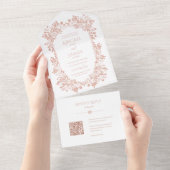 Norwich bruiloft uitnodiging met RSVP-kaart (Afscheurbaar)