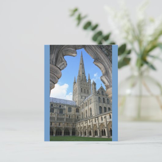 Norwich Cathedral Briefkaart (Staand voorkant)
