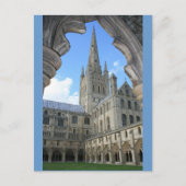Norwich Cathedral Briefkaart (Voorkant)