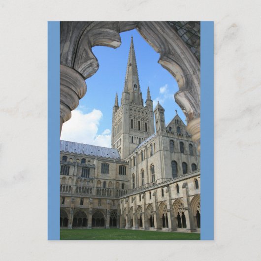 Norwich Cathedral Briefkaart (Voorkant)