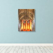 Norwich Cathedral Canvas Afdruk (Insitu (Houten vloer))
