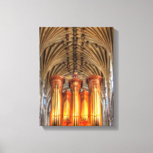 Norwich Cathedral Canvas Afdruk