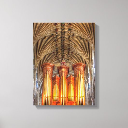 Norwich Cathedral Canvas Afdruk (Voorkant)