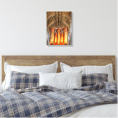 Norwich Cathedral Canvas Afdruk (Insitu (Slaapkamer))