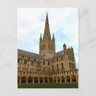 Norwich Cathedral Norfolk. Briefkaart