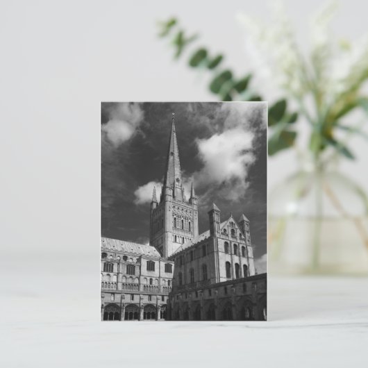 Norwich Cathedral, Norfolk, Engeland Briefkaart (Staand voorkant)