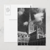 Norwich Cathedral, Norfolk, Engeland Briefkaart (Voorkant / Achterkant)