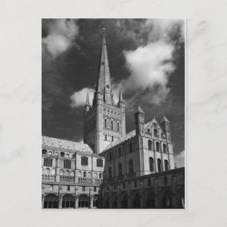 Norwich Cathedral, Norfolk, Engeland Briefkaart