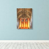 Norwich Cathedral orgel Canvas Afdruk (Insitu (Houten vloer))