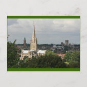 Norwich Cathedrals. Briefkaart (Voorkant)