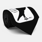 Norwich Cropper duiven staan hoog Stropdas (Opgerold)