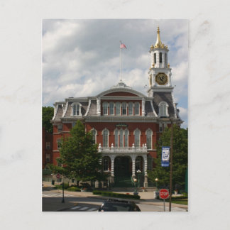 Norwich, CT. City Hall Briefkaart