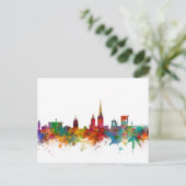 Norwich England Skyline Briefkaart (Staand voorkant)
