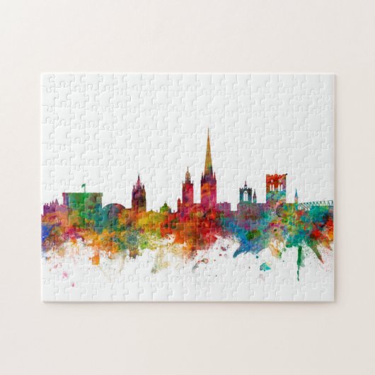 Norwich England Skyline Legpuzzel (Horizontaal)