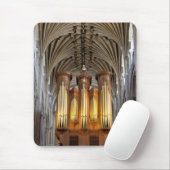 Norwich-kathedraal orgaan en plafondmousepad muismat (Met muis)