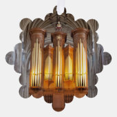 Norwich kathedraal pijporgel ornament kaart (Voorkant)