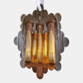 Norwich kathedraal pijporgel ornament kaart (Links)