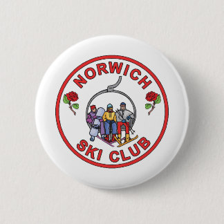 Norwich Ski Club Ronde Button 5,7 Cm
