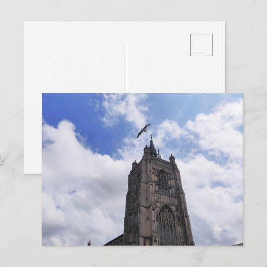 Norwich St Peter Mancroft Briefkaart (Voorkant / Achterkant)
