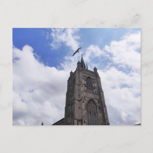 Norwich St Peter Mancroft Briefkaart (Voorkant)