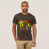 Norwich_Terrier_Agility T-shirt (Voorkant volledig)
