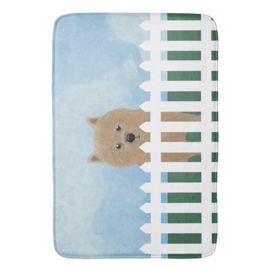 Norwich Terrier Bath Mat (Voorkant Verticaal)