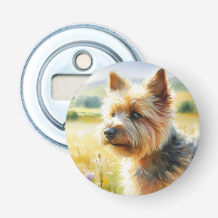 Norwich Terrier Button Flesopener
