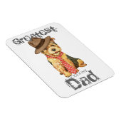 Norwich Terrier Dad Magneet (Rechterzijde)