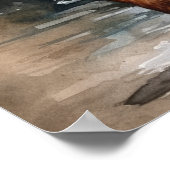 Norwich Terrier Dog Art Print Poster (Hoek)