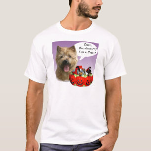 Norwich Terrier Halloween Snoep T-shirt