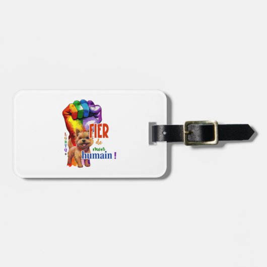 Norwich Terrier hond Bagagelabel (Voorkant horizontaal)