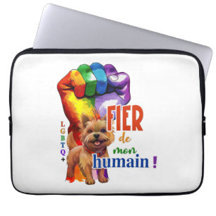Norwich Terrier hond Laptop Sleeve