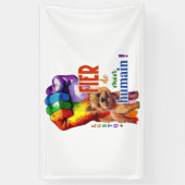 Norwich Terrier hond Spandoek (Verticaal)