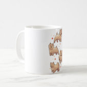 Norwich Terrier honden Koffiemok (Voorkant links)