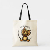 Norwich Terrier is helemaal over mij Tote Bag (Achterkant)