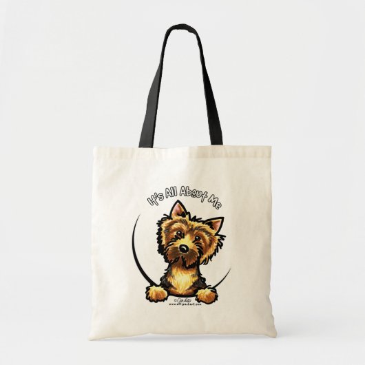 Norwich Terrier is helemaal over mij Tote Bag (Voorkant)