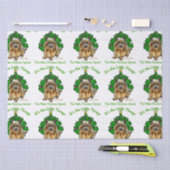 Norwich Terrier Kerstmis Tissuepapier (Craft)