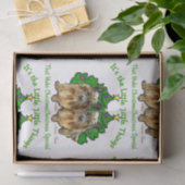 Norwich Terrier Kerstmis Tissuepapier (Geschenk)