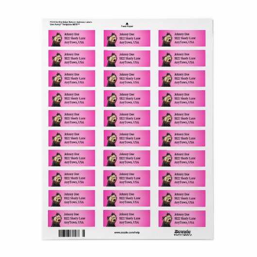 Norwich Terrier Labels (Full Sheet)