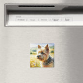 Norwich Terrier Magneet (Insitu (Vaatwasser))