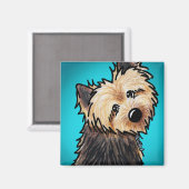Norwich Terrier Magnet (Voorkant / Achterkant)