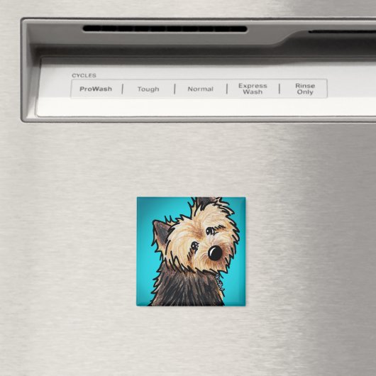 Norwich Terrier Magnet (Insitu (Vaatwasser))