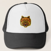 Norwich Terrier Mascot Front Trucker Pet (Voorkant)