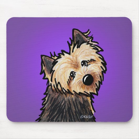Norwich Terrier Muismat (Voorkant)