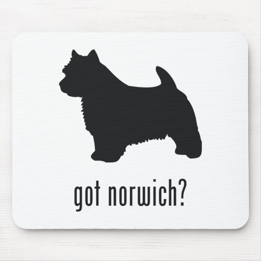 Norwich Terrier Muismat (Voorkant)