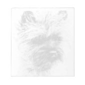 Norwich Terrier Notitieblok (Voorkant)